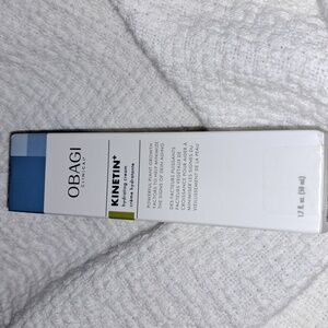 Obagi Kinetin+ Cream in White and Blue Packaging